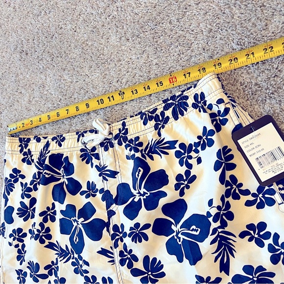 NWT Men’s 4XL Swim trunks Swimsuit Exist Elastic Waist Beach‎ Wear Board Shorts - Picture 6 of 8